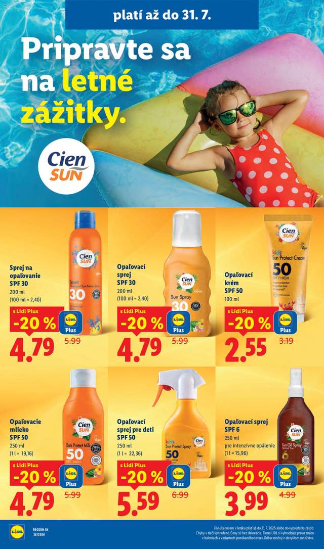 Nový Lidl leták od 06.07.