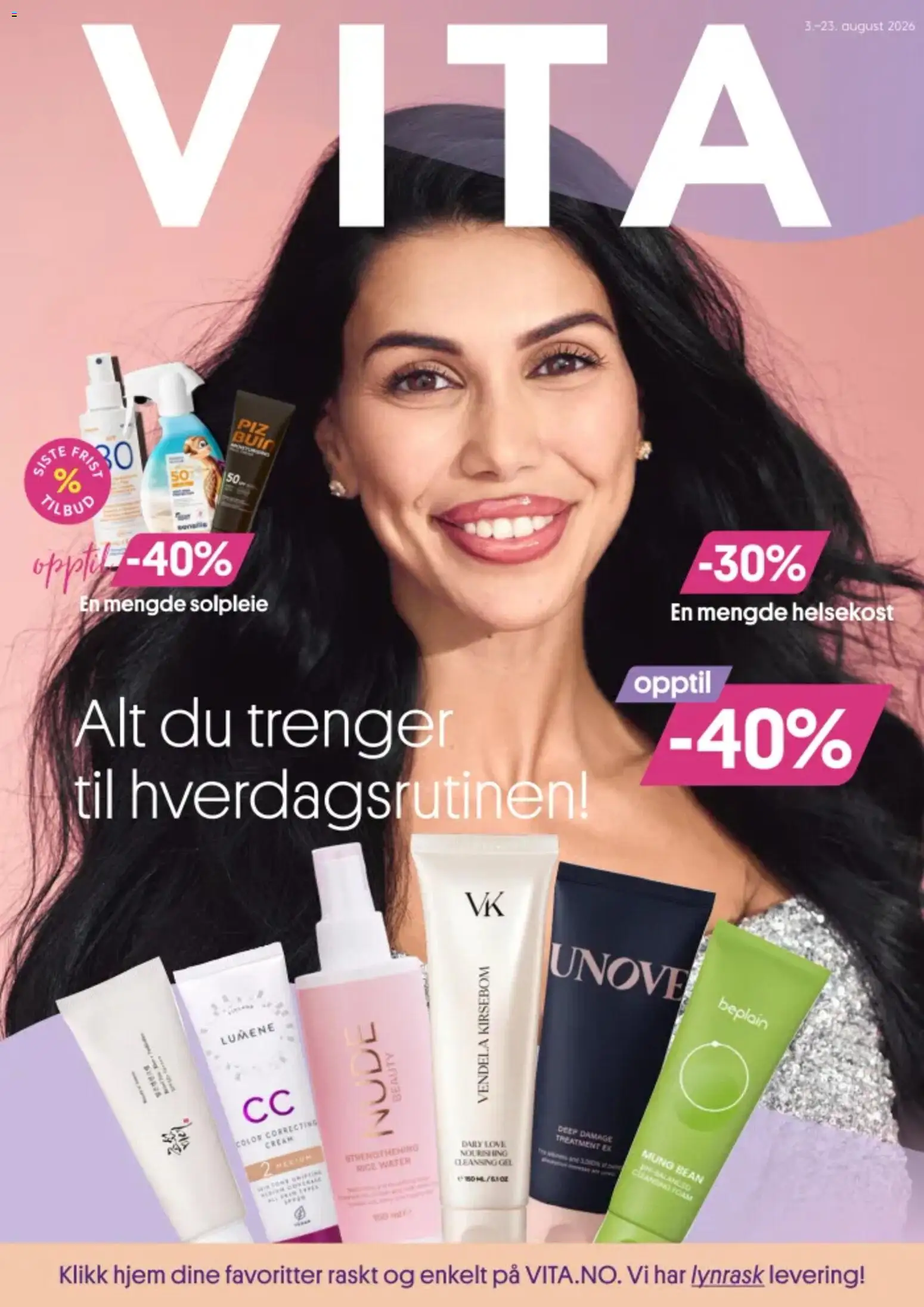 Forhåndsvis Vita kundeavis fra butikk Vita gyldig fra 04/08/2026