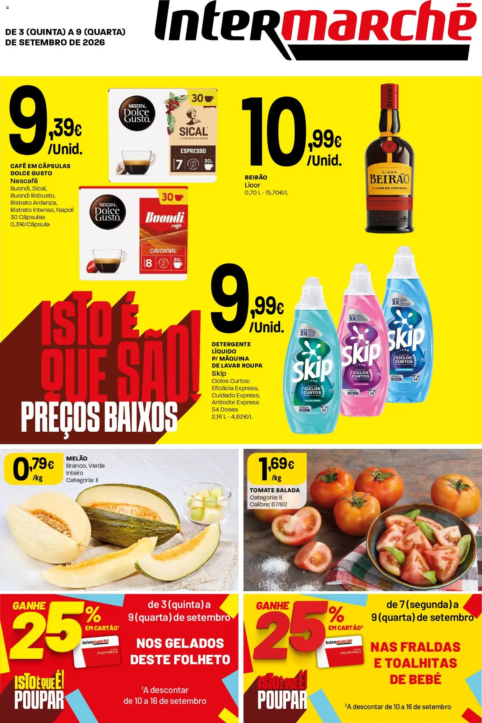 Pré-visualização do folheto da loja Intermarché válida a partir de 03/09/2026