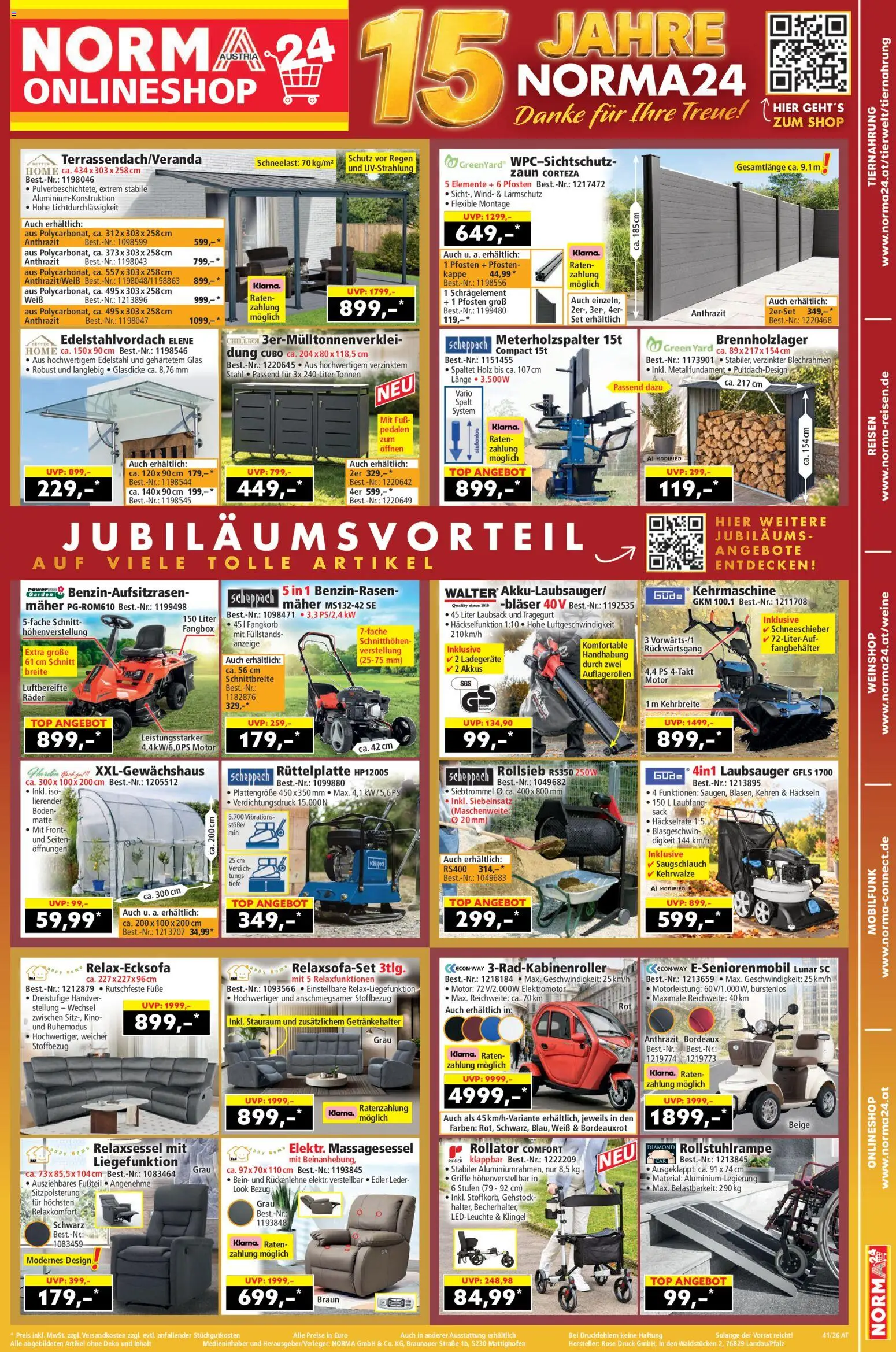 Vorschau der Angebote: Norma Norma Online shop gültig ab 05.10.2026