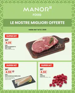 Vorschau des Merkblatts Manor aktionen IT vom Shop Manor gültig von 07.07.2026 bis 13.07.2026