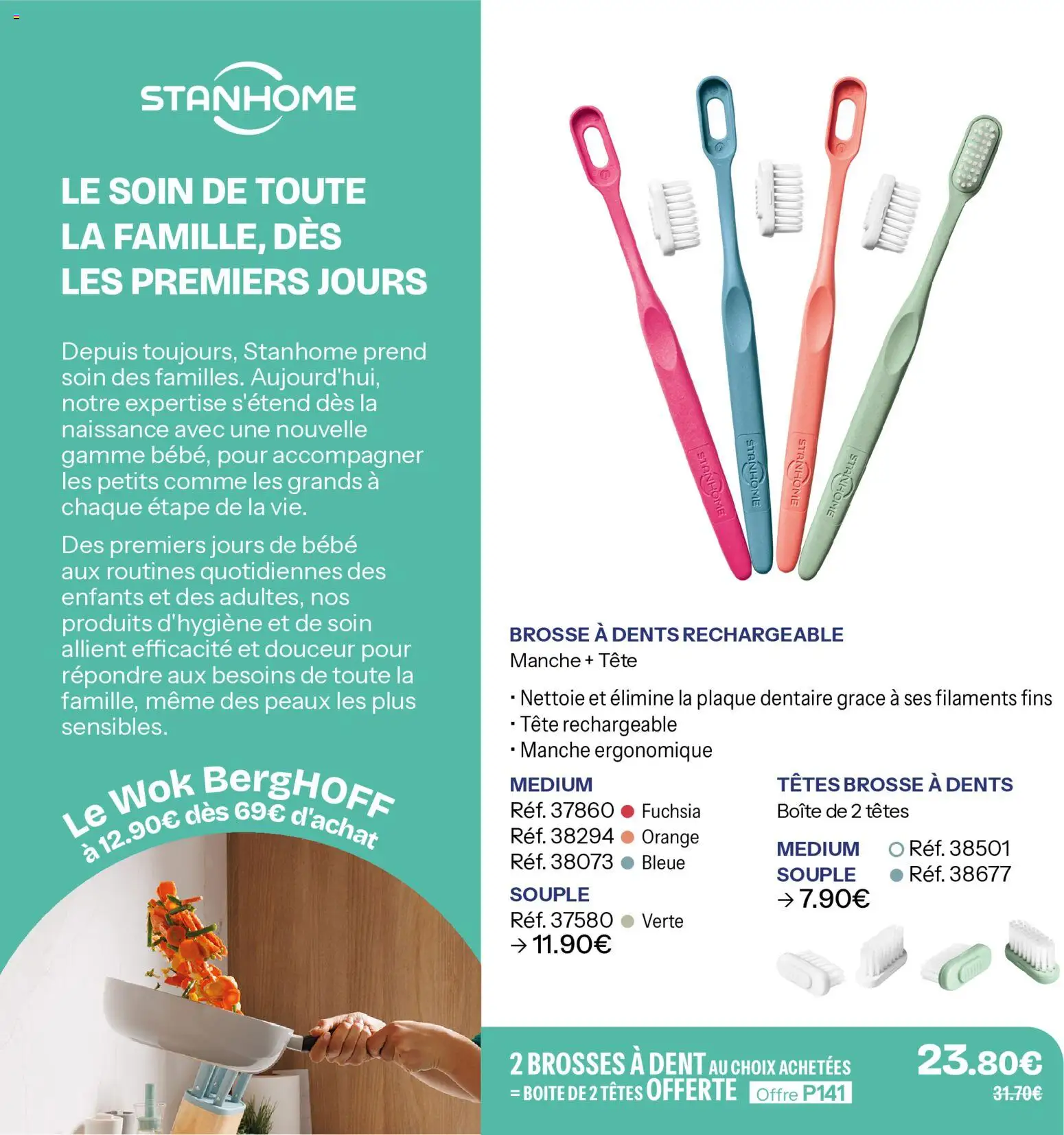 Prévisualisation de Stanhome catalogue du magasin Stanhome formulaire valide 31/08/2026 - Orange, Brosse, Brosse à dents