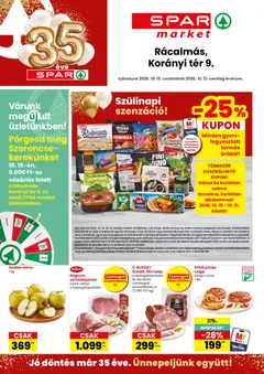 Spar Market - Spar Market akciós újság Rácalmás megtekintése, amely érvényes 2026.10.15.-től