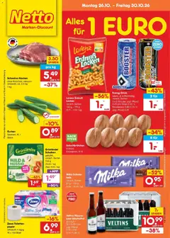 Vorschau von dem Prospekt des Geschäftes Netto Marken-Discount, gültig ab dem 26.10.2026