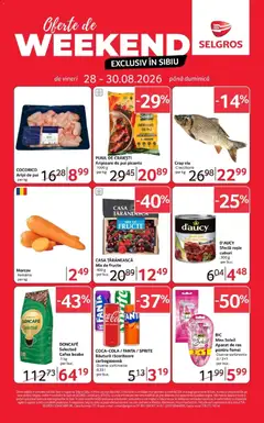 Previzualizarea de cataloage: Selgros Selgros Catalog Oferte de weekend valabil de la 28.08.2026