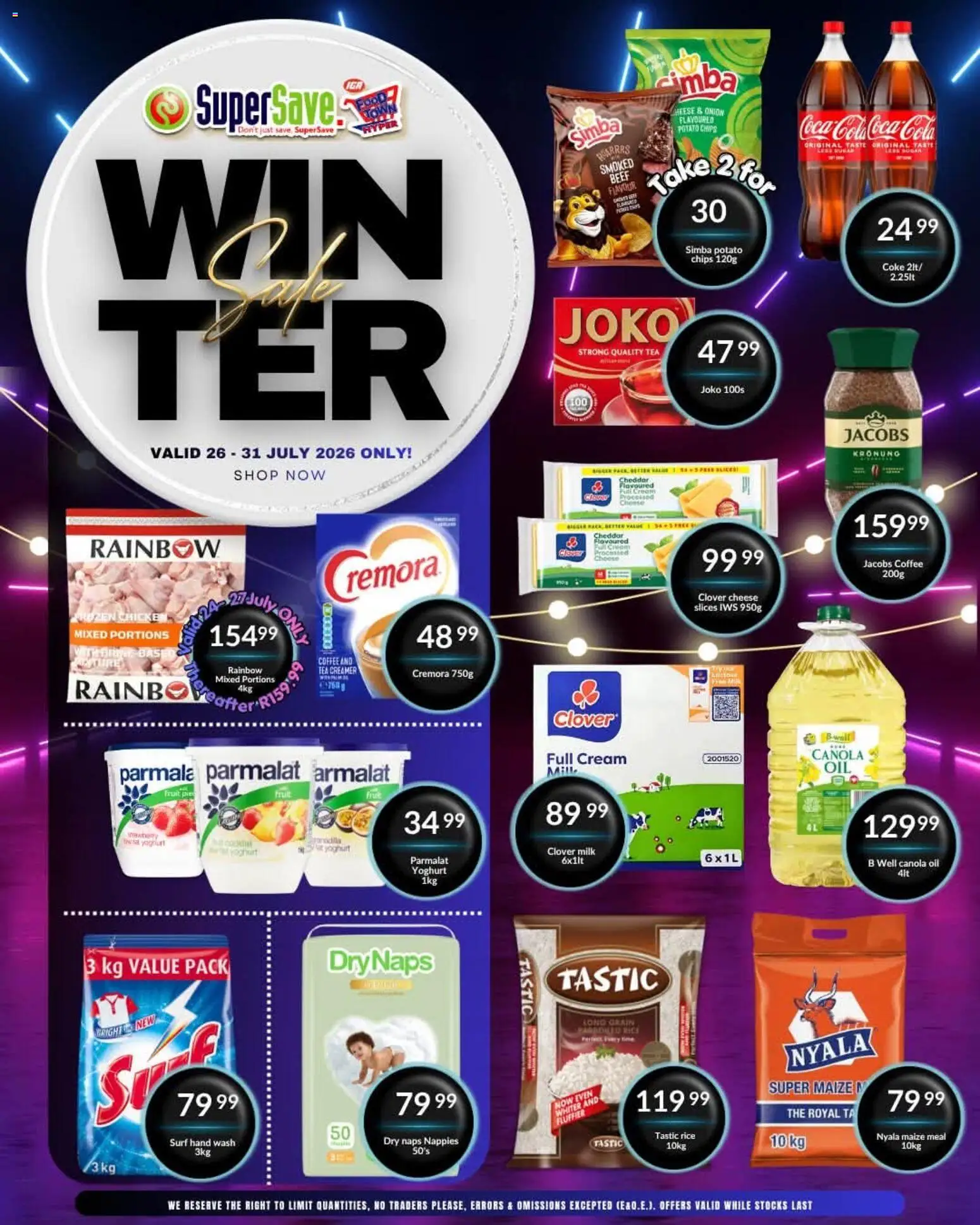 Preview of Super Save flyer valid from 26/07/2026