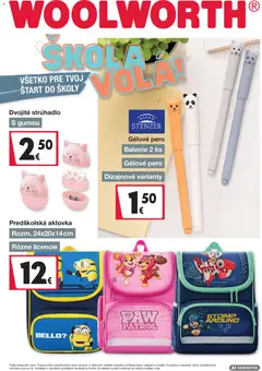 Náhľad Woolworth letáku platného od 21.08.2026