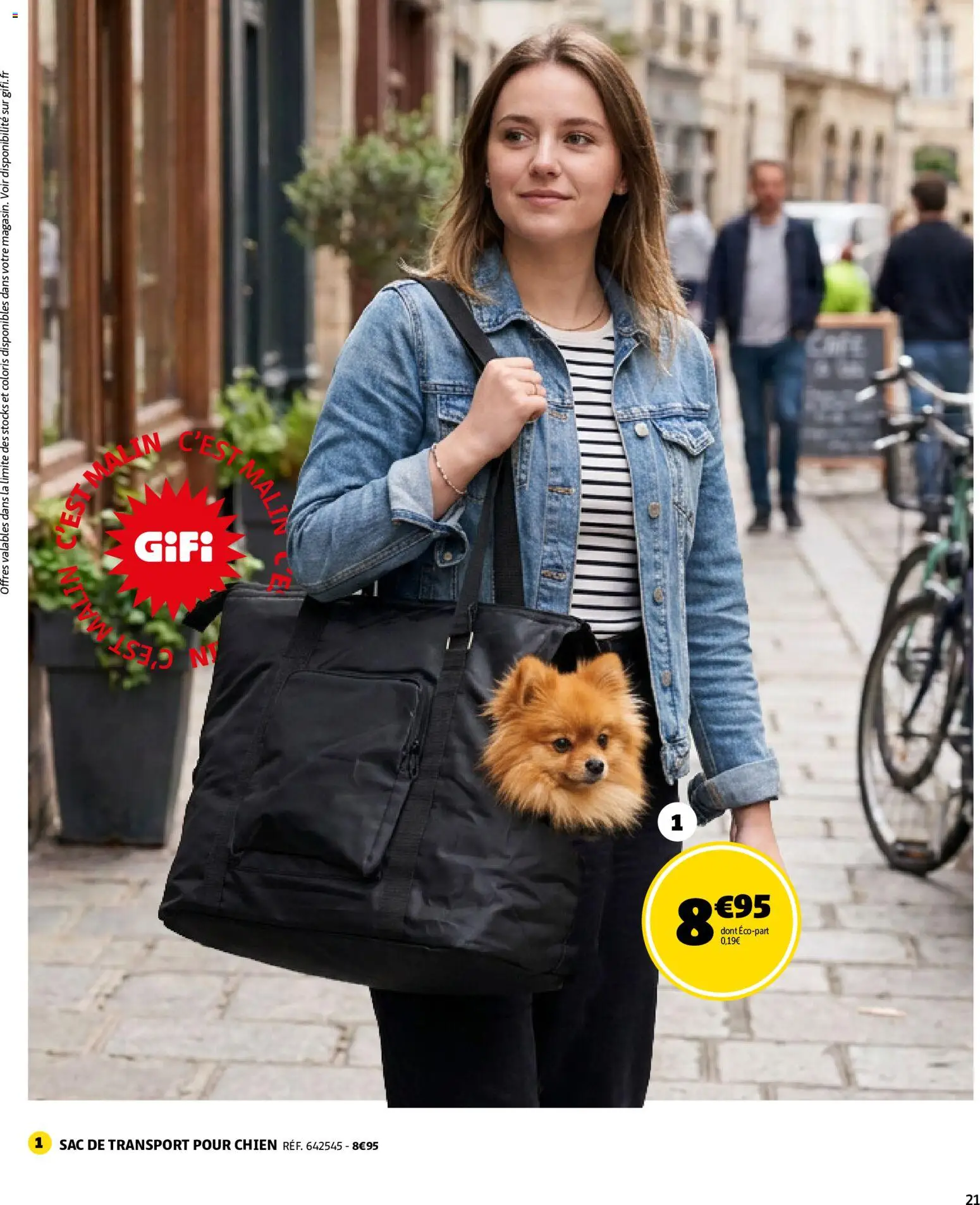 Prévisualisation de GiFi catalogue du magasin GiFi formulaire valide 01/09/2026 - Sac, Sac de transport