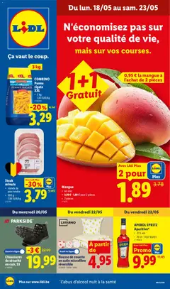 Prévisualisation de Folder week 21 du magasin Lidl formulaire valide 18/05/2026