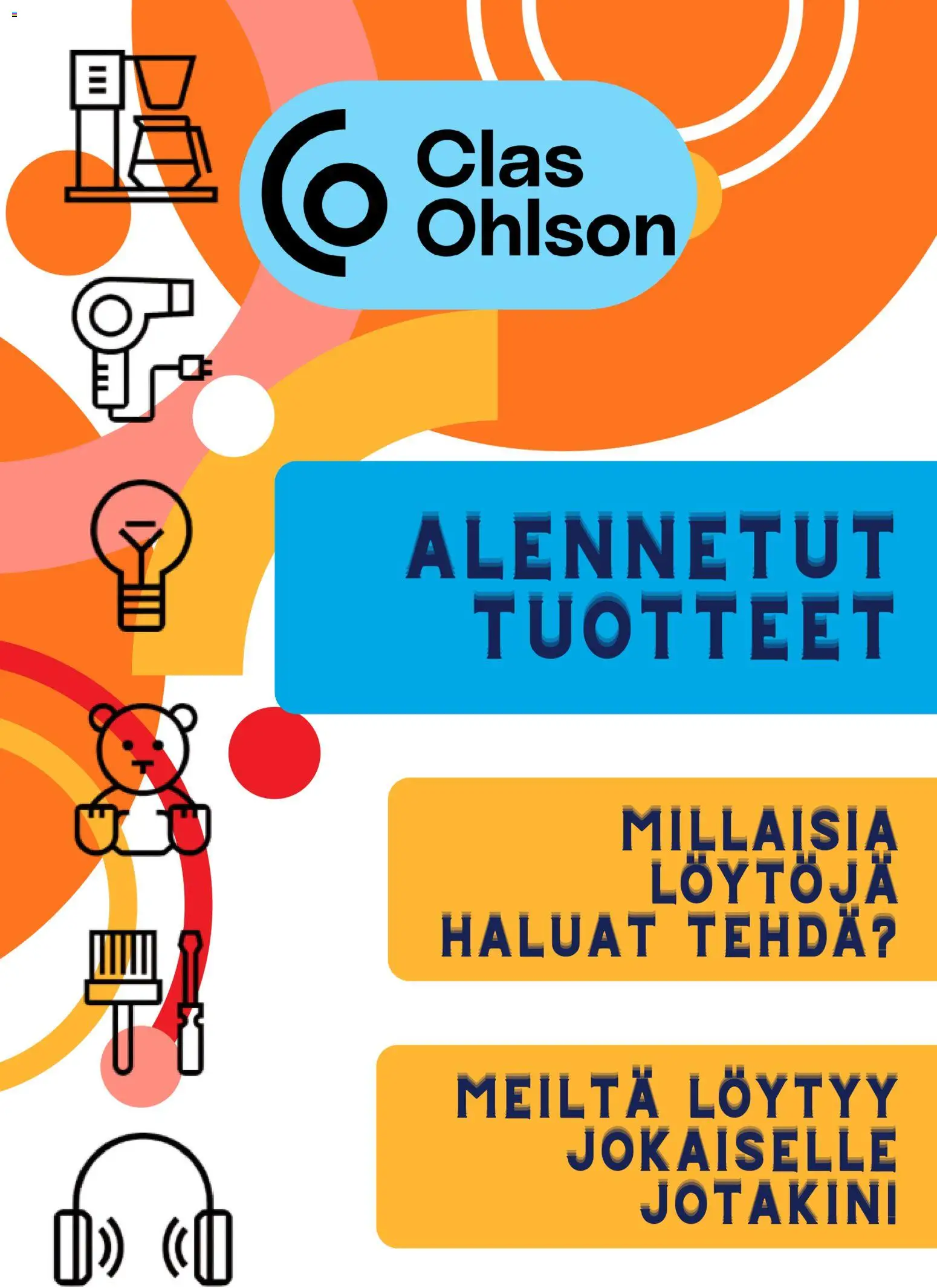 Kaupan Clas Ohlson Clas Ohlson tarjoukset esikatselu, voimassa 14/07/2026