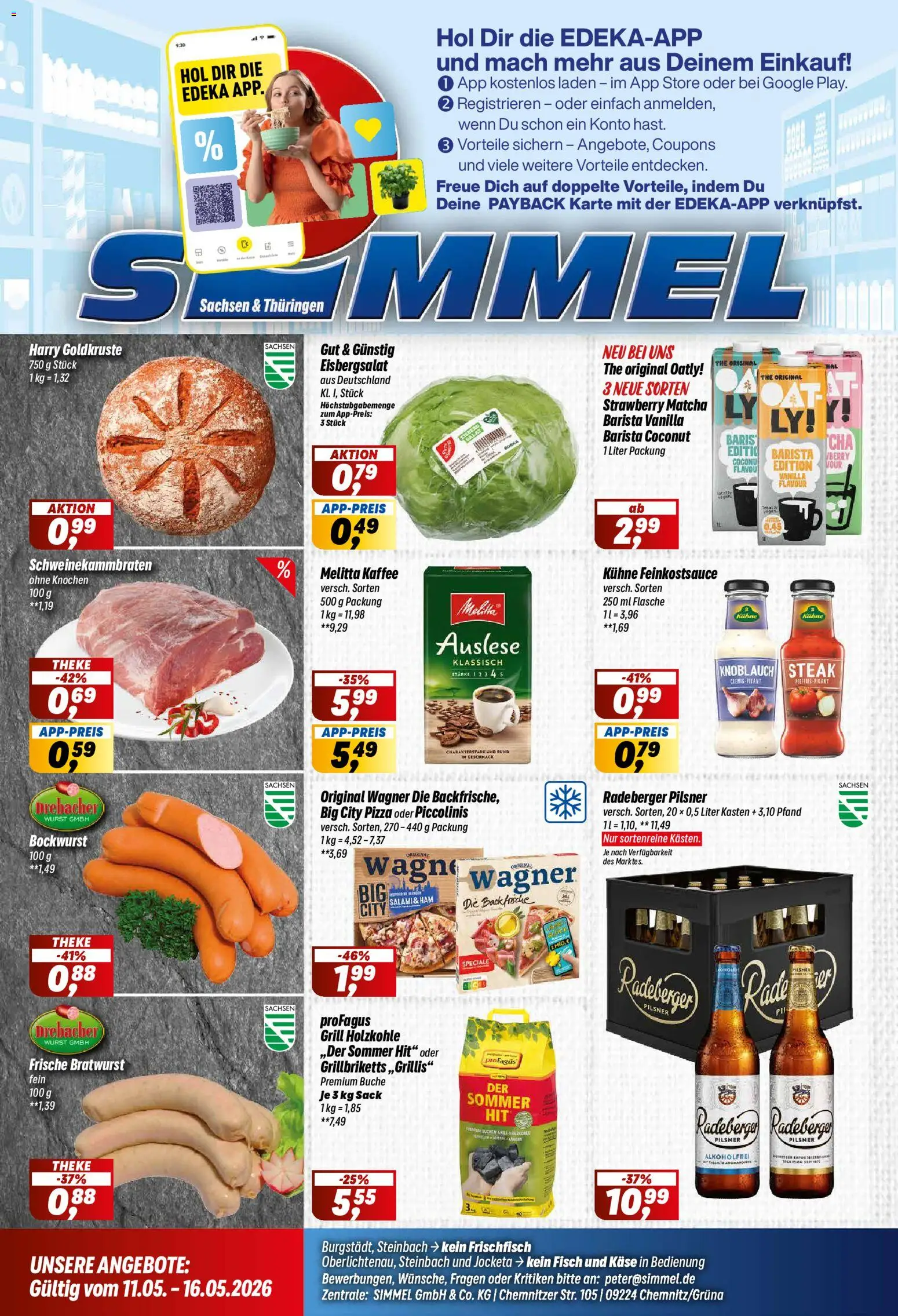 Vorschau von dem Prospekt des Geschäftes Simmel, gültig ab dem 11.05.2026