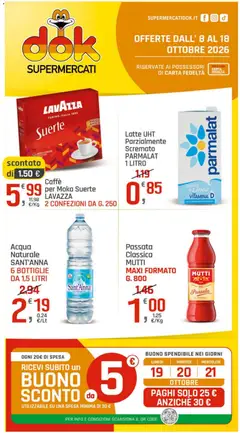 Anteprima dell'opuscolo DOK volantino dal negozio DOK valido da 08/10/2026