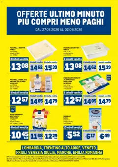 Anteprima dell'opuscolo Metro volantino Offerte ultimo minuto dal negozio Metro valido da 27/08/2026