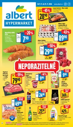 Náhled nabídky: Albert Albert leták - Hypermarket platný od 09.09.2026