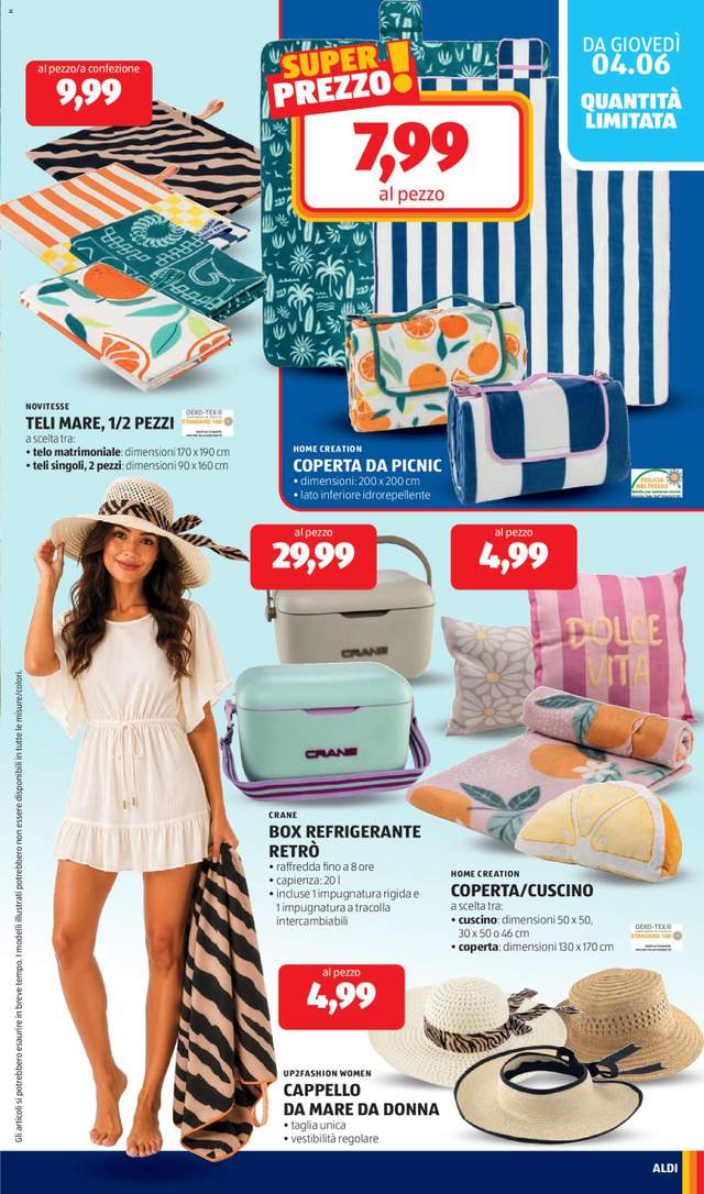 Nuovo volantino Aldi dal 01/06