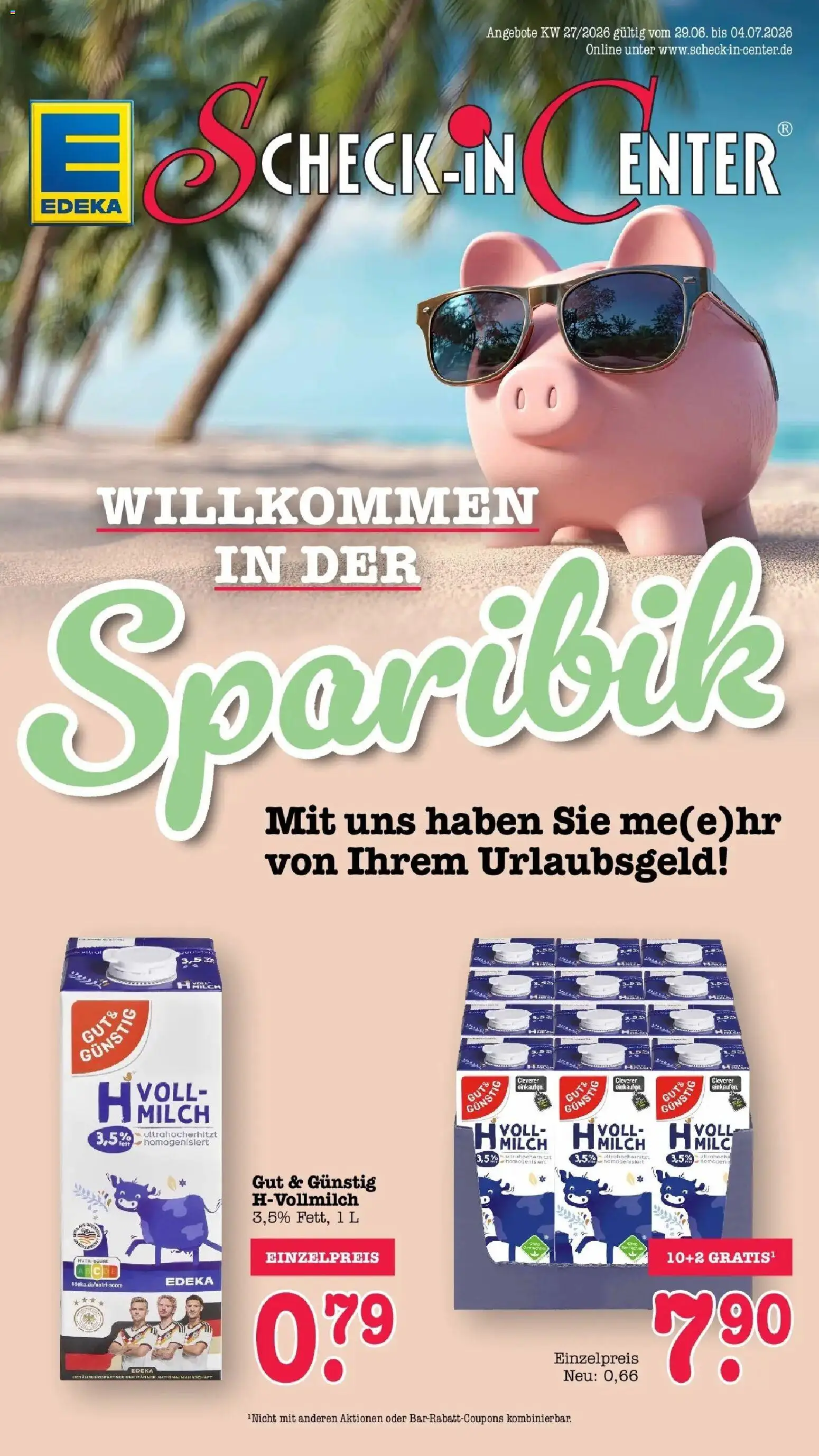 Vorschau von dem Prospekt des Geschäftes E center, gültig ab dem 28.06.2026