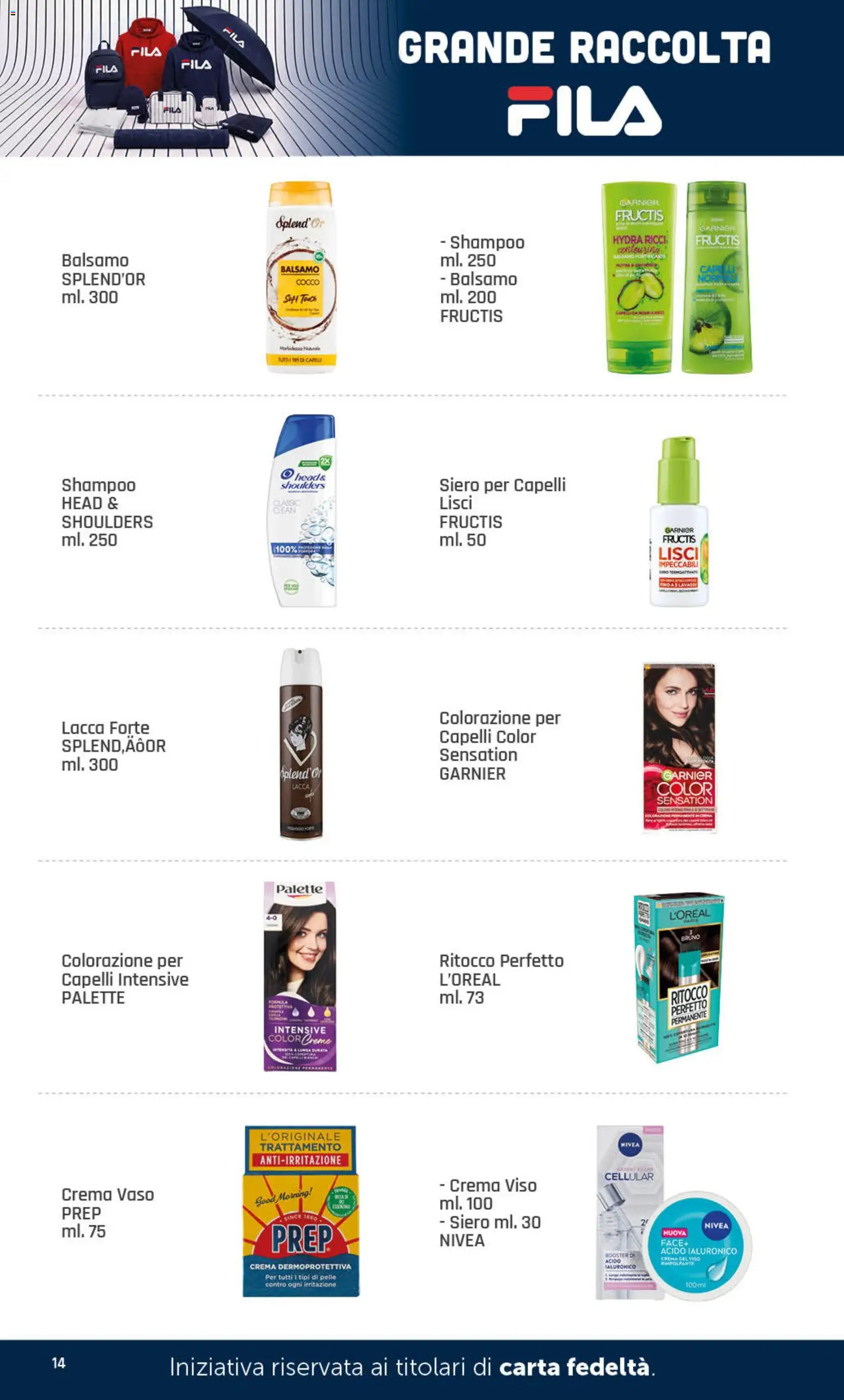 Anteprima dell'opuscolo DOK volantino Tutti in campo dal negozio DOK valido da 26/10/2026 - Crema, Shampoo, Cocco, Crema viso, Vaso, Balsamo, Lacca