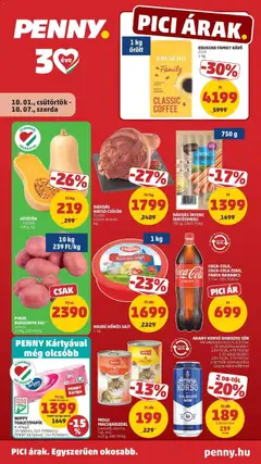 PENNY - PENNY aktuális akciós újság megtekintése, amely érvényes 2026.09.30.-től