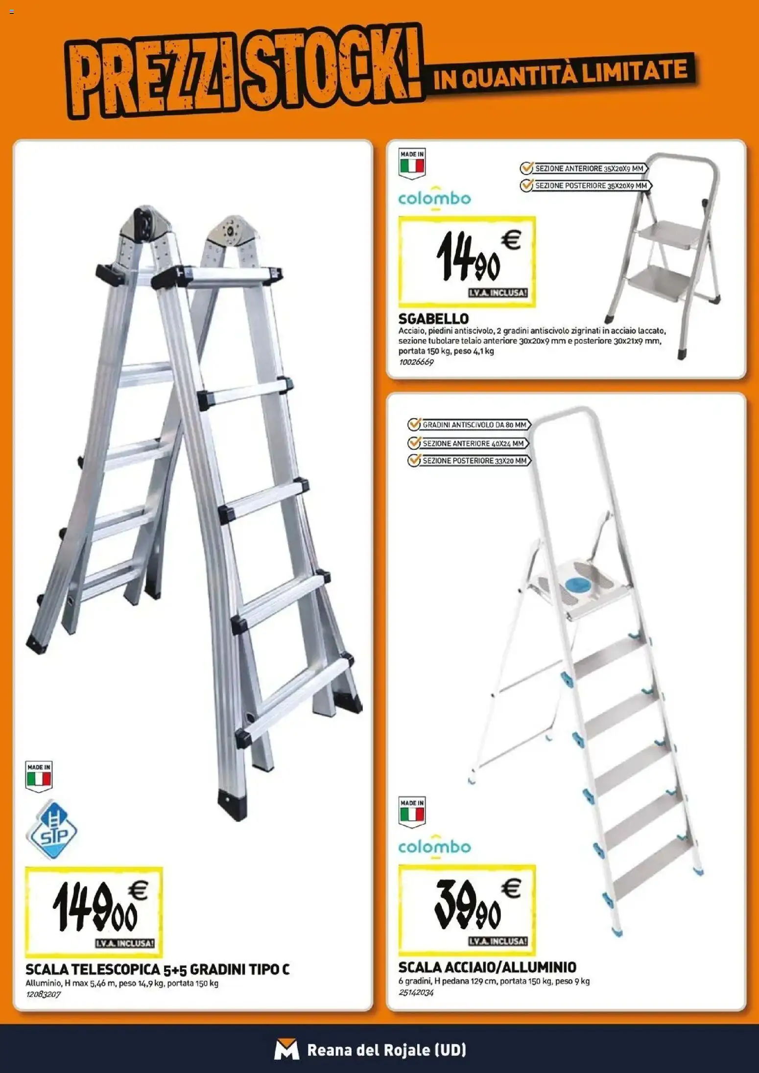 Anteprima dell'opuscolo TECNOMAT catalogo Reana del Rojale dal negozio TECNOMAT valido da 29/10/2026
