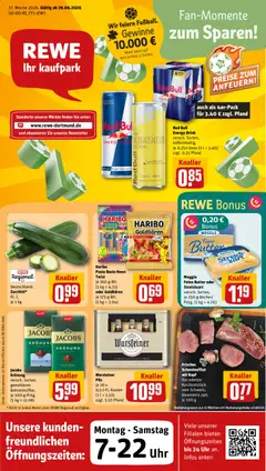 Vorschau von dem Prospekt des Geschäftes Rewe ihr Kaufpark, gültig ab dem 29.06.2026