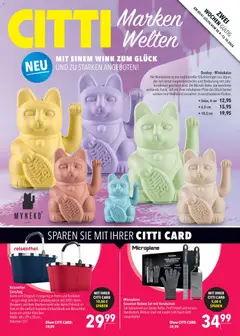 Vorschau von dem Prospekt des Geschäftes CITTI Markt, gültig ab dem 30.09.2026