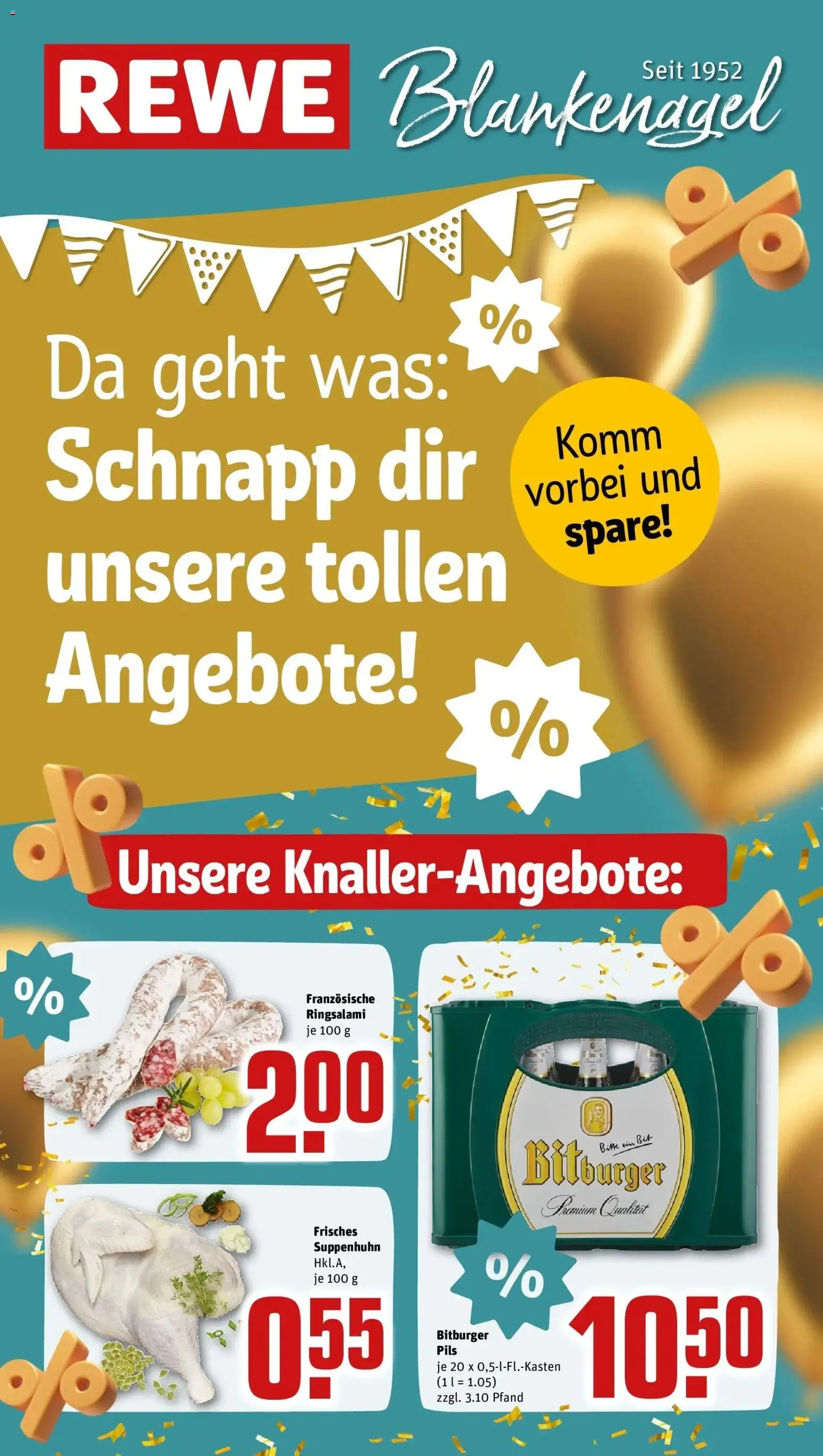 Vorschau von dem Prospekt des Geschäftes Rewe, gültig ab dem 26.10.2026