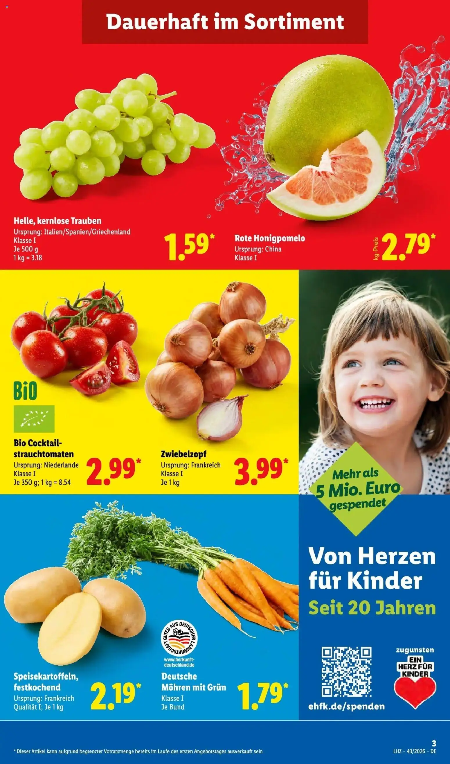 Vorschau von dem Prospekt des Geschäftes Lidl, gültig ab dem 19.10.2026