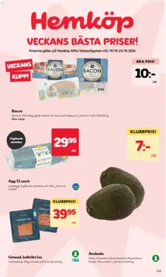Förhandsgranska reklamblad Hemköp erbjudanden från butik Hemköp gäller från 19/10/2026