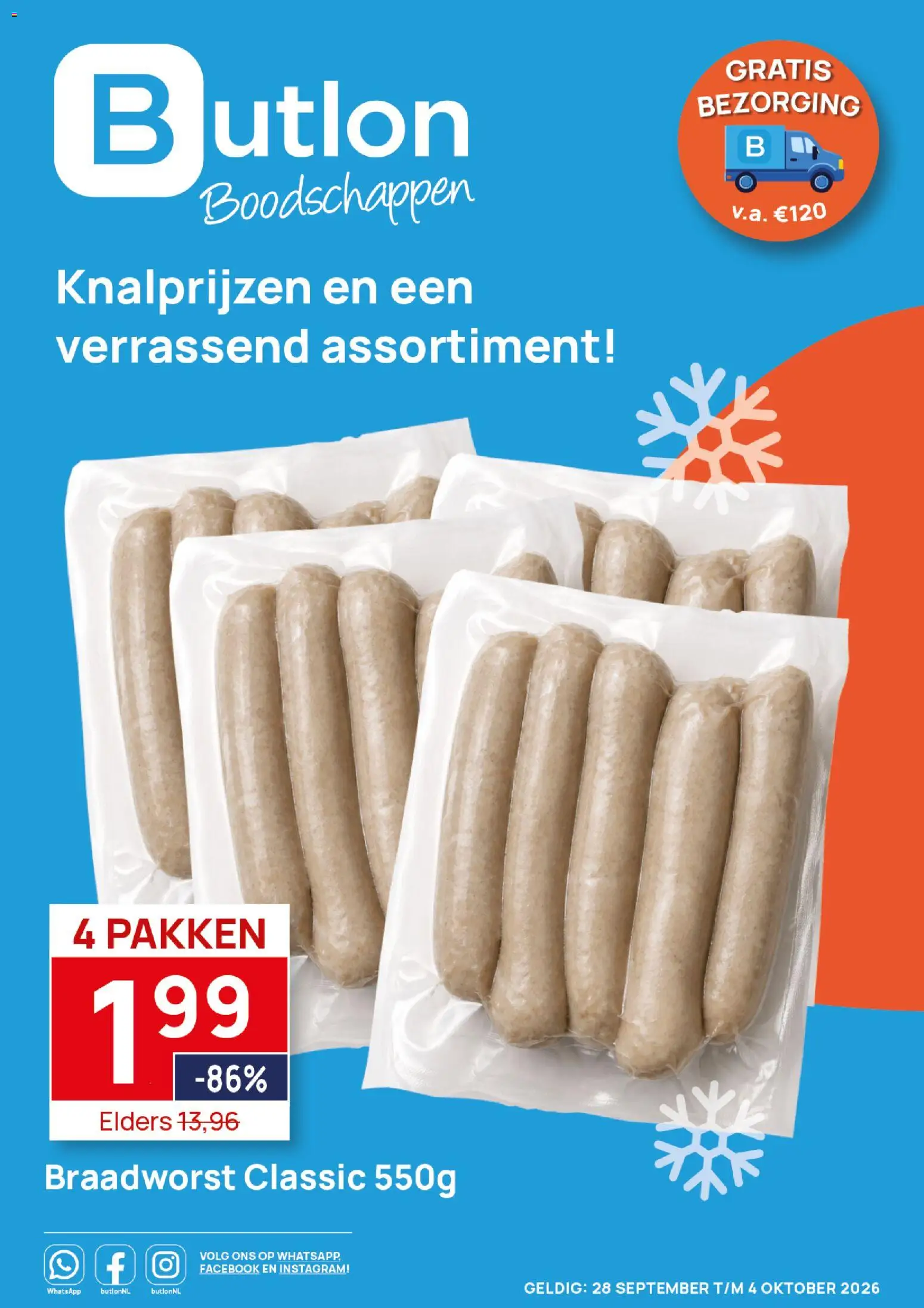 Voorbeeld van Butlon folder van winkel Butlon geldig vanaf 28-09-2026