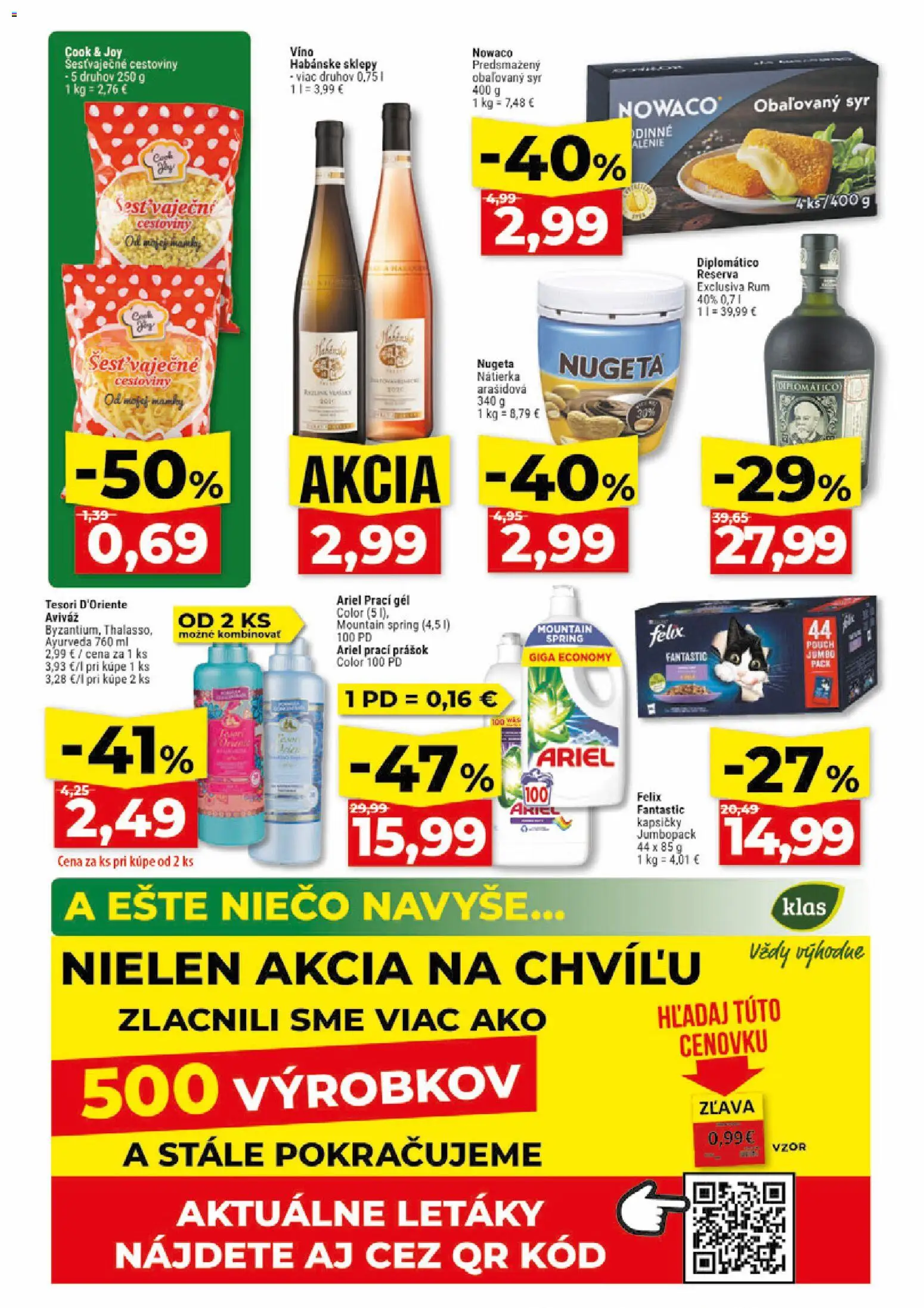 Náhľad Klas letáku platného od 03.09.2026