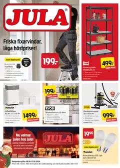 Förhandsgranska reklamblad Jula erbjudanden från butik Jula gäller från 08/10/2026