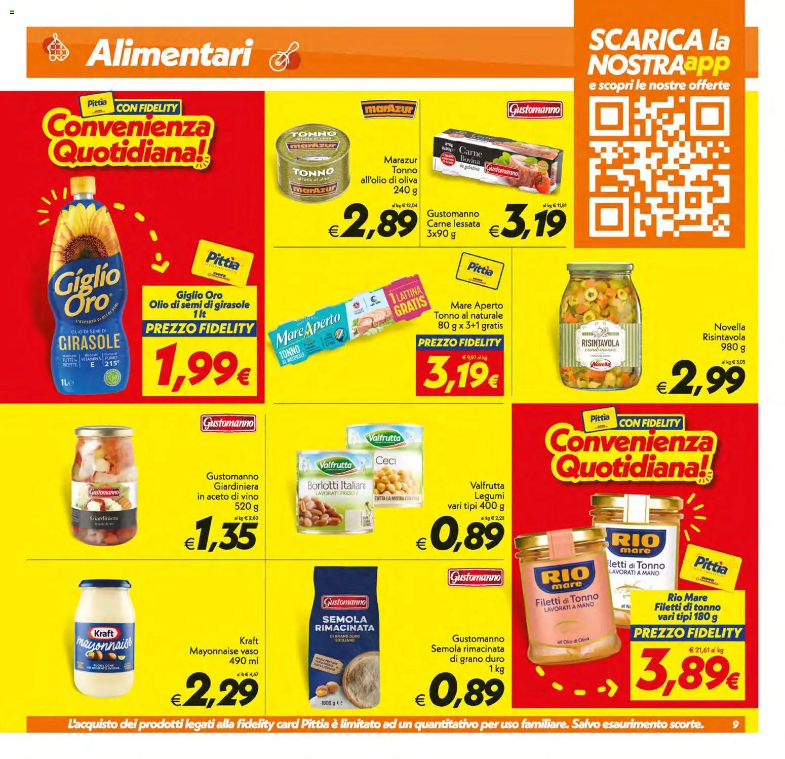 Anteprima dell'opuscolo SuperConveniente volantino Gela, Vittoria dal negozio SuperConveniente valido da 01/09/2026 - Vino, Tonno, Ceci, Legumi, Semi di girasole, Vaso, Aceto, Aceto di vino