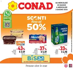 Anteprima dell'opuscolo Sconti fino al 50% dal negozio Conad valido da 19/05/2026