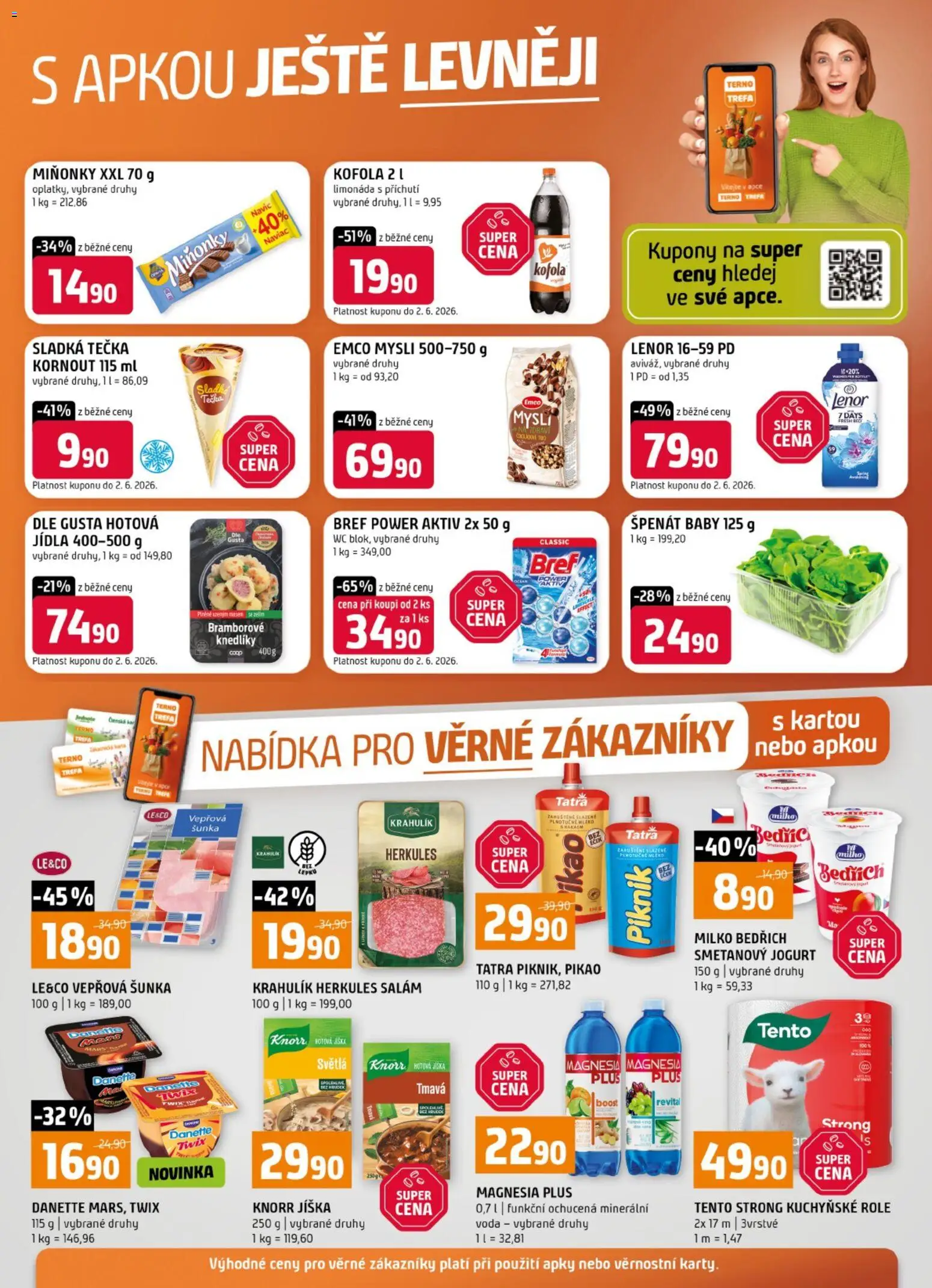Náhled nabídky: Terno Terno leták - Nabídka pro věrné zákazníky platný od 20.05.2026