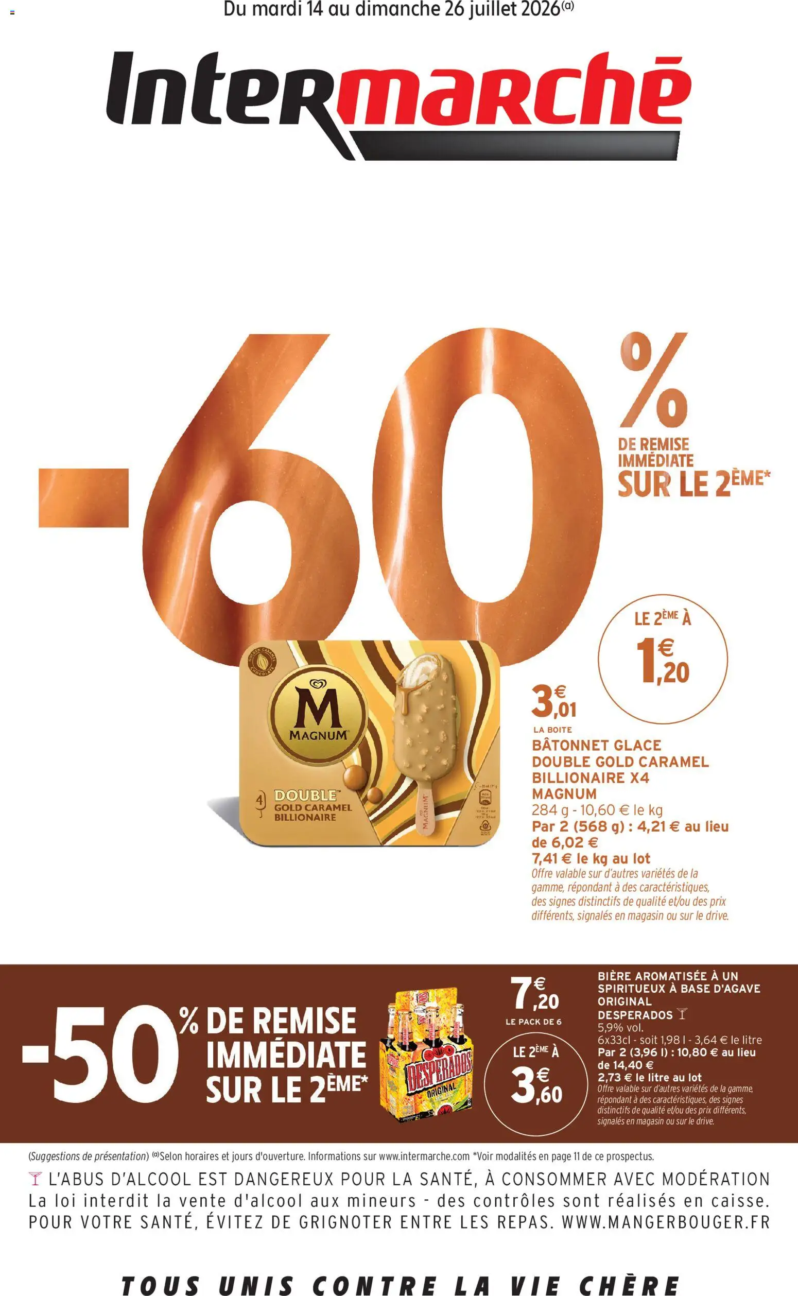 Prévisualisation de Intermarché catalogue du magasin Intermarché formulaire valide 14/07/2026