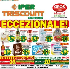 Anteprima dell'opuscolo Ipertriscount volantino Ponte di Nona dal negozio Ipertriscount valido da 08/05/2026
