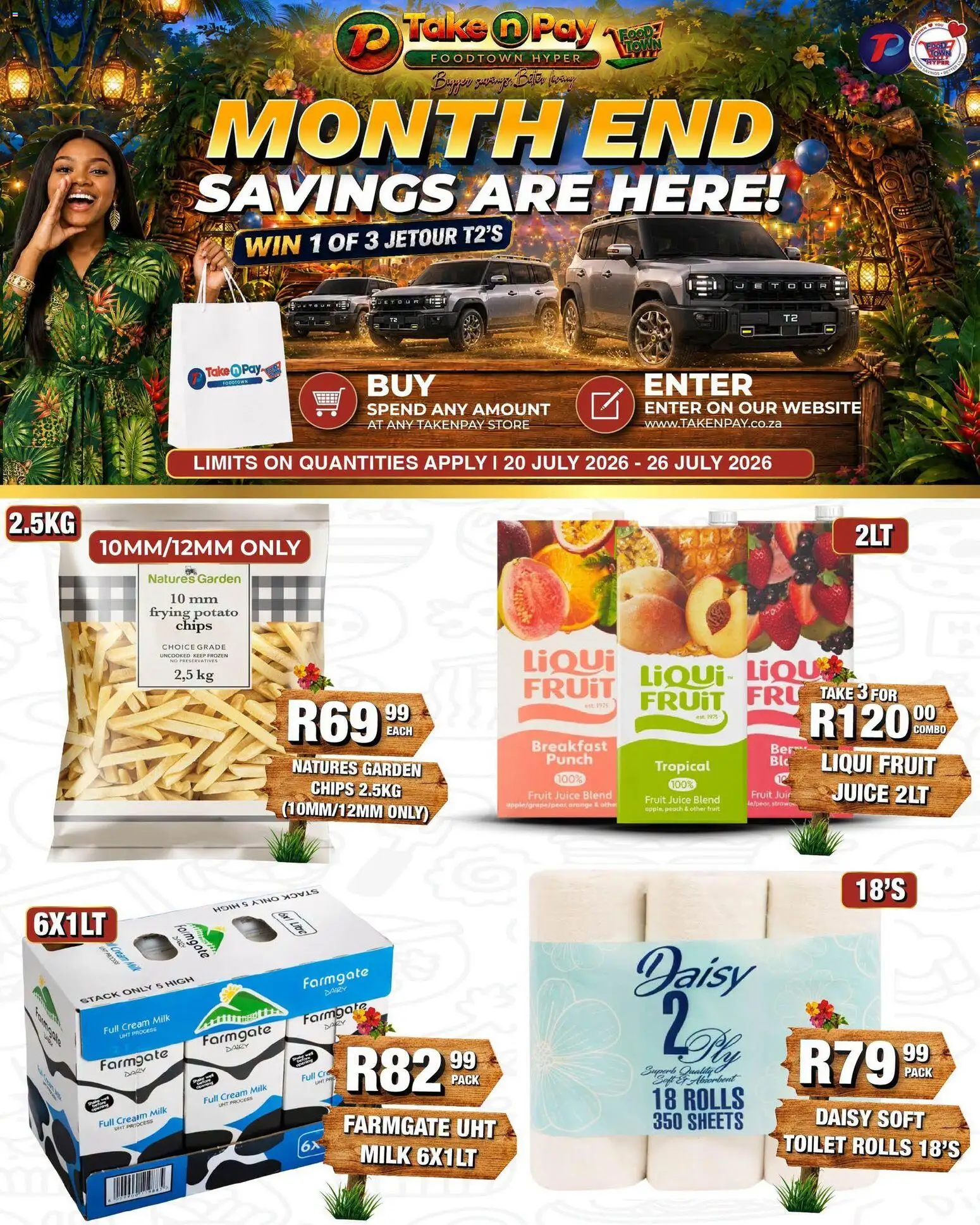 Preview of Take n Pay flyer valid from 20/07/2026