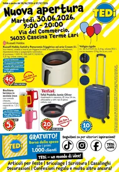Anteprima dell'opuscolo TEDi volantino Casciana dal negozio TEDi valido da 30/06/2026