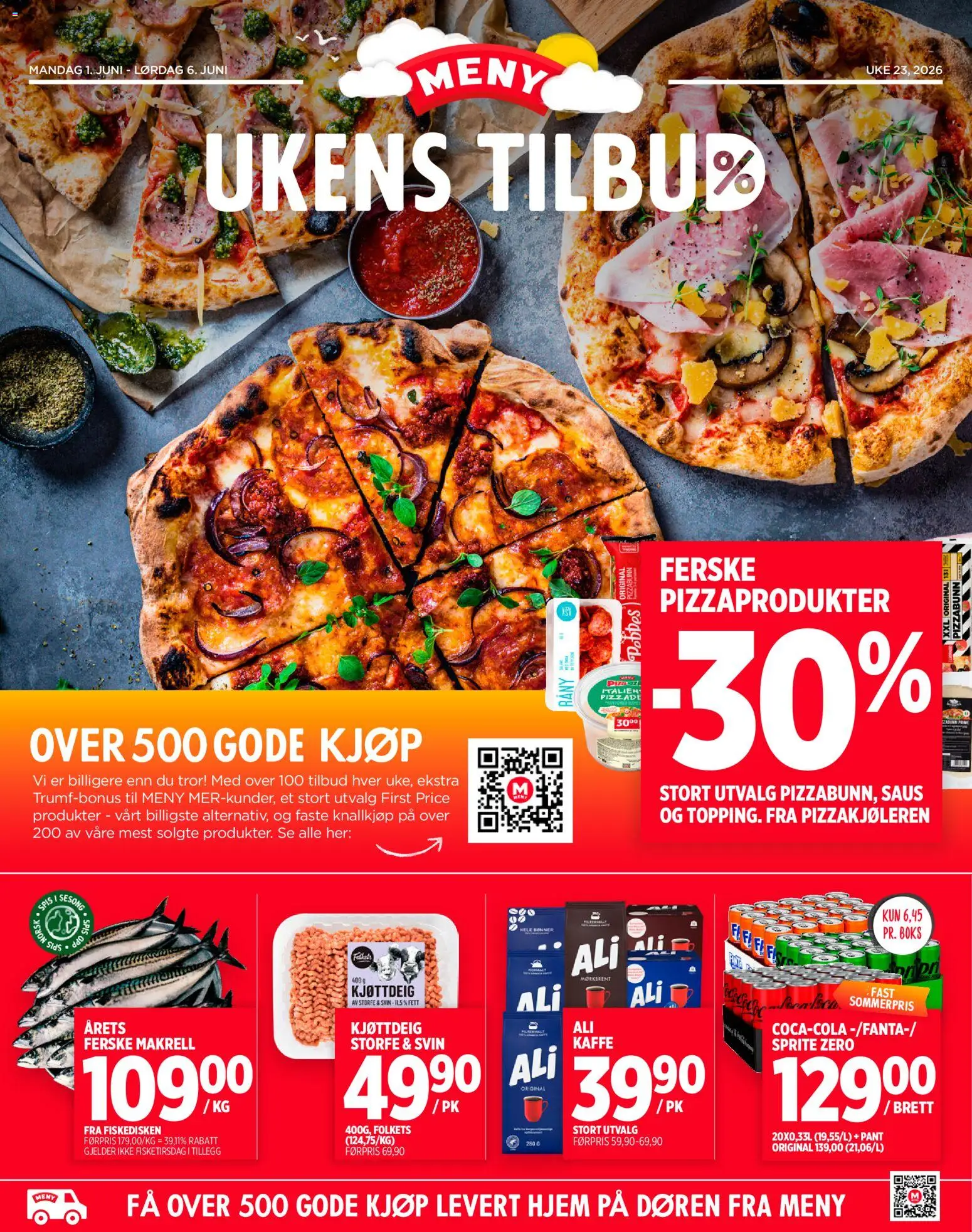 Forhåndsvis Meny kundeavis fra butikk Meny gyldig fra 01/06/2026