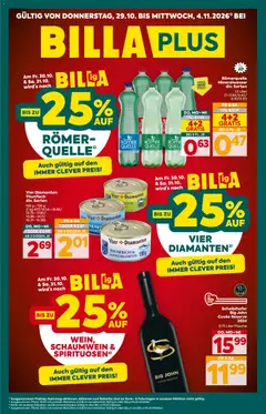 Vorschau der Angebote: Billa Plus Billa Plus Flugblatt gültig ab 29.10.2026