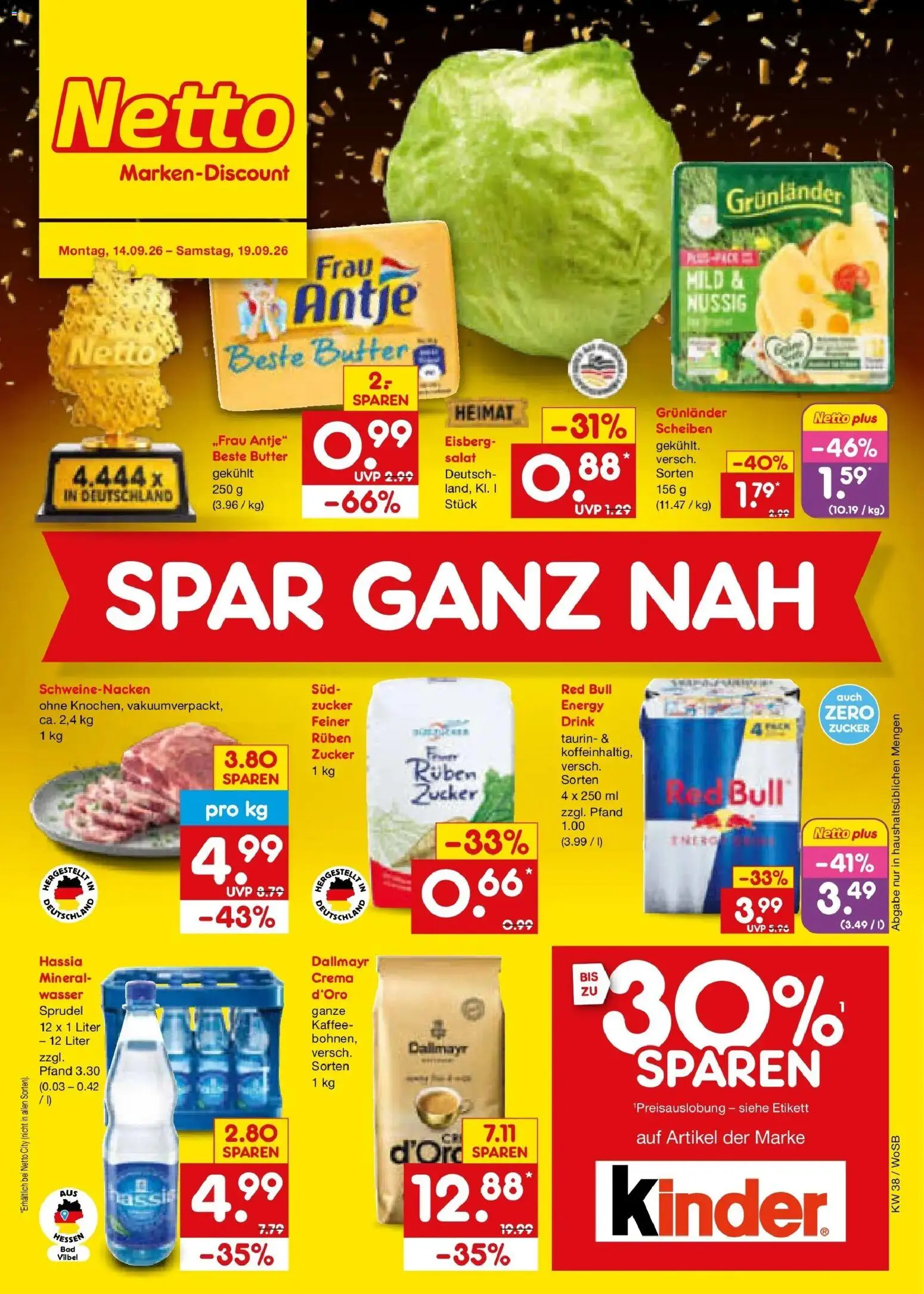 Vorschau von dem Prospekt des Geschäftes Netto Marken-Discount, gültig ab dem 14.09.2026