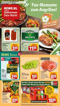 Vorschau von dem Prospekt des Geschäftes Rewe, gültig ab dem 08.06.2026