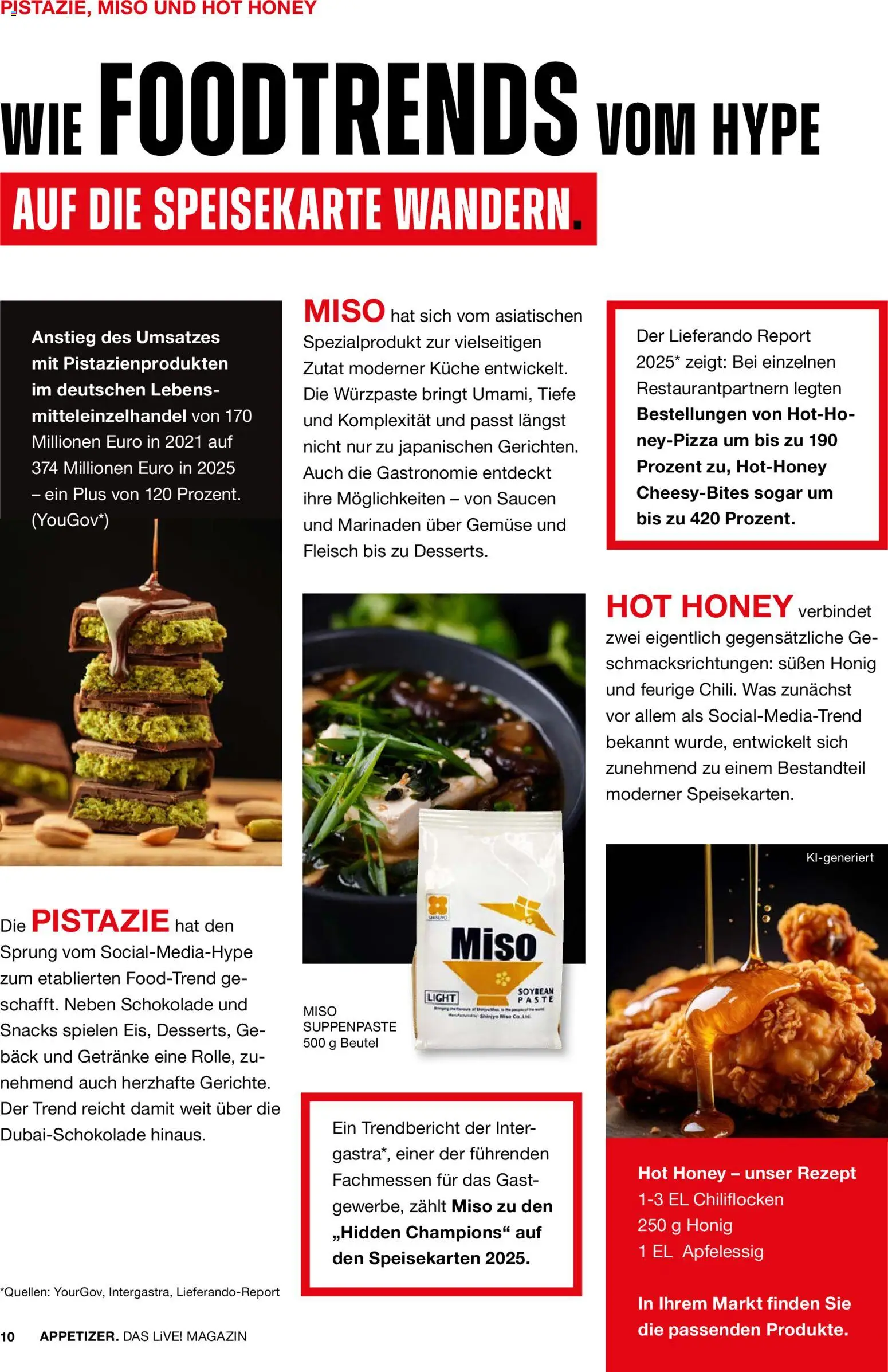 Vorschau von dem Prospekt des Geschäftes Handelshof, gültig ab dem 01.11.2026 - Küche, Schokolade, Gemüse, Fleisch, Magazin