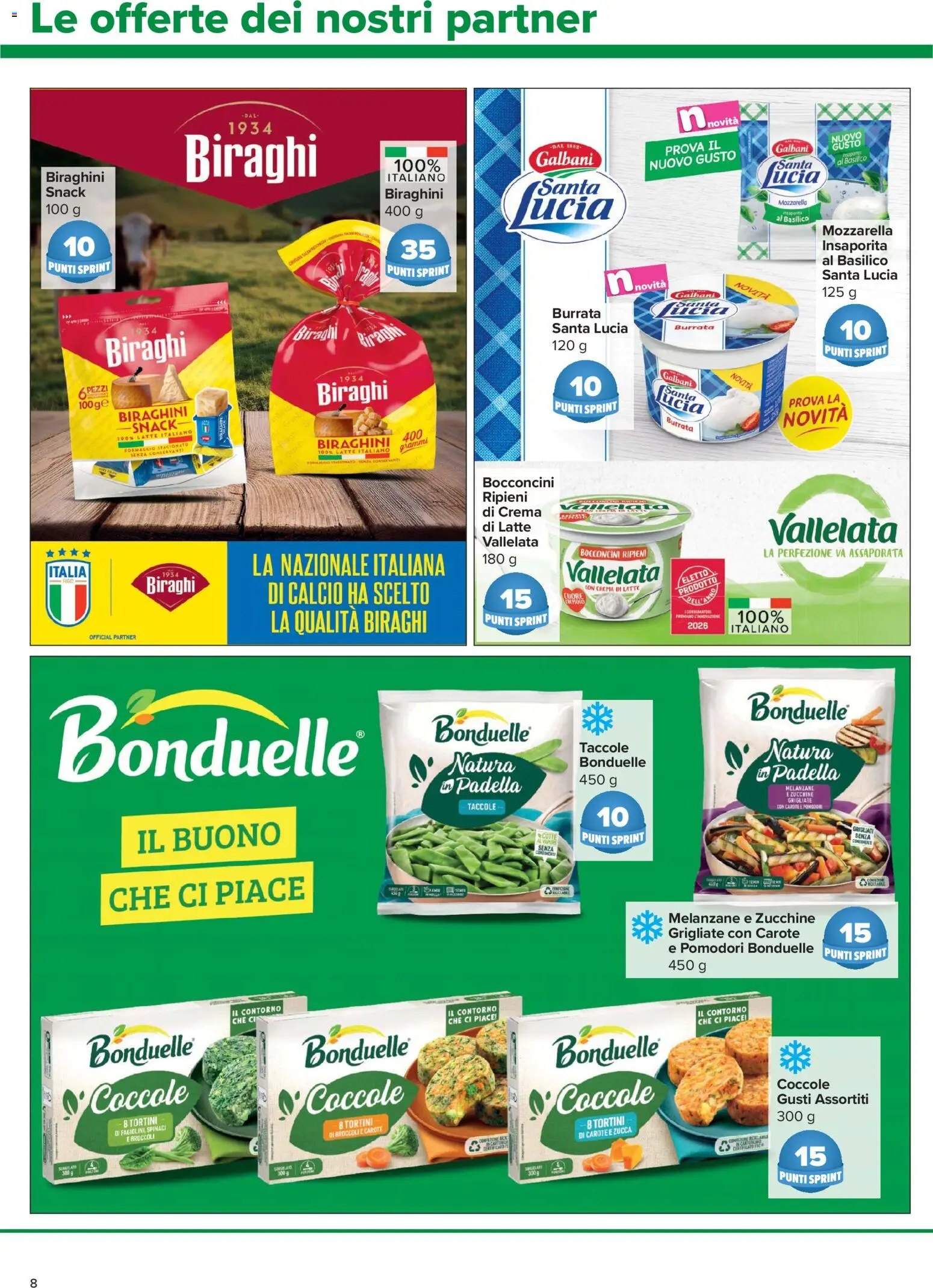 Anteprima dell'opuscolo Carrefour volantino dal negozio Carrefour valido da 27/08/2026 - Latte, Formaggio, Mozzarella, Broccoli, Melanzane, Padella, Pomodori, Carote