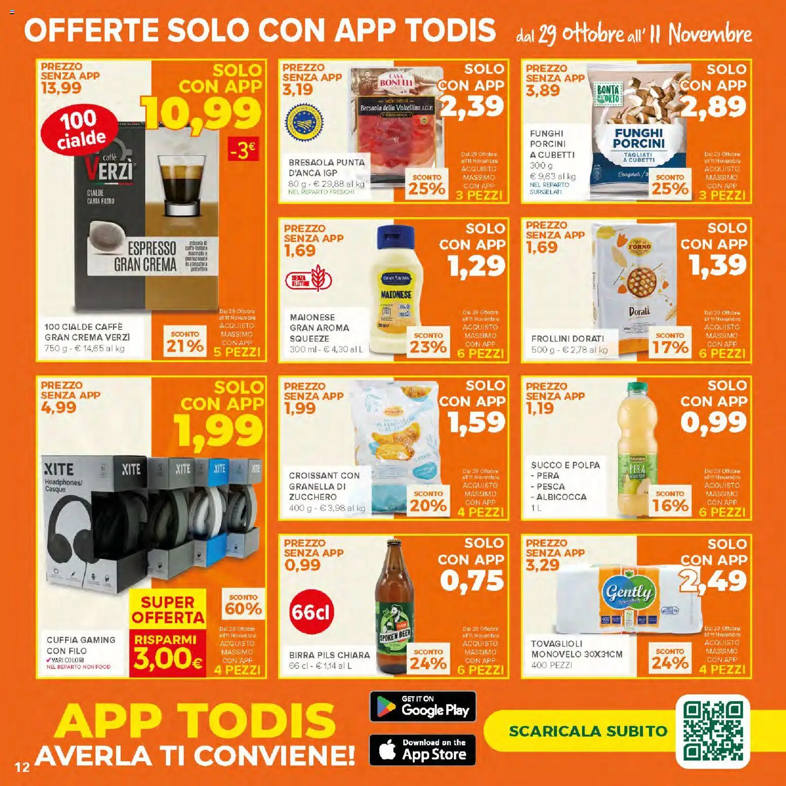 Anteprima dell'opuscolo Todis volantino dal negozio Todis valido da 29/10/2026