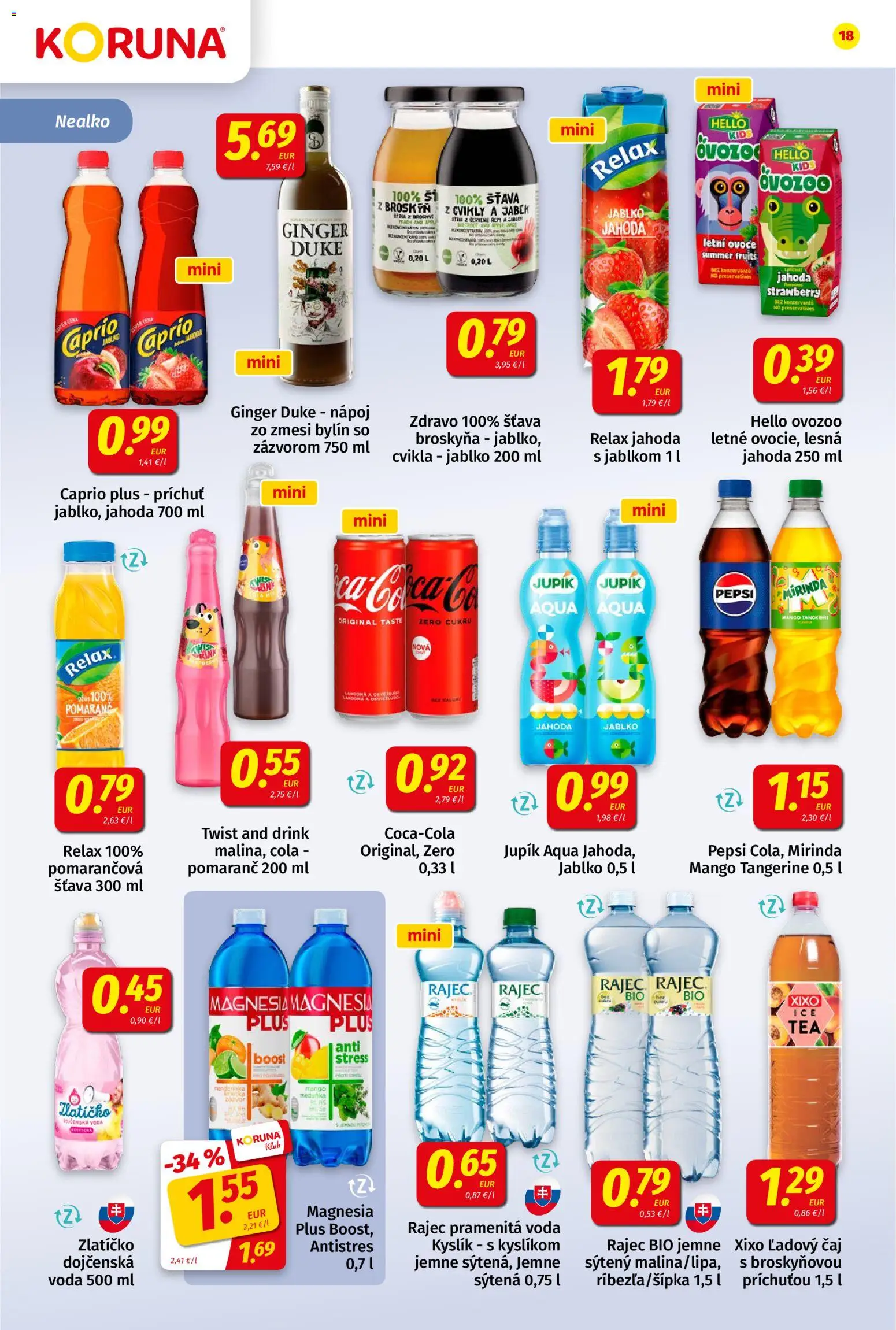 Náhľad Koruna letáku platného od 25.09.2026