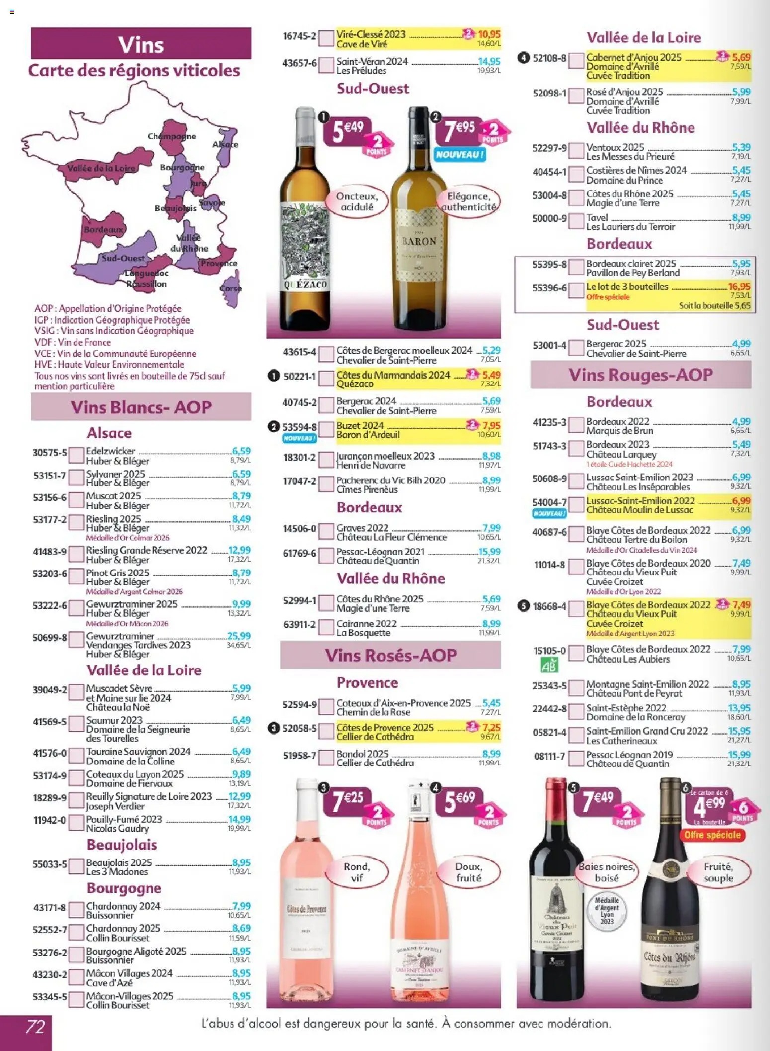 Prévisualisation de Maximo catalogue epicerie du magasin Maximo formulaire valide 24/08/2026 - Champagne, Vin, Bourgogne, Livres, Coteaux du layon, Pinot gris, Bourgogne Aligoté, Collin Bourisset