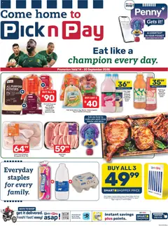 Preview of Pick n Pay flyer valid from 14/09/2026