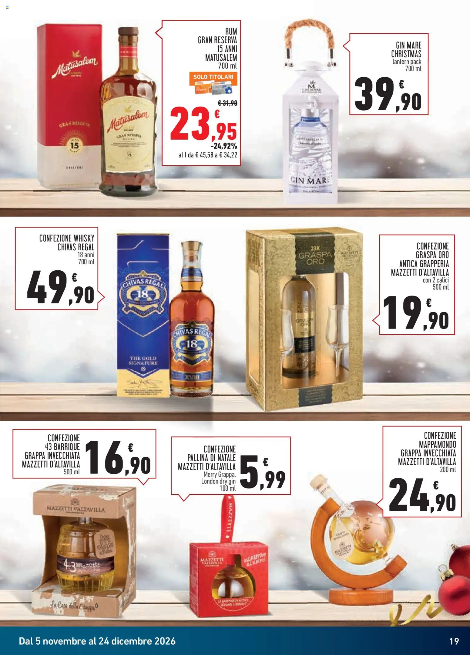 Anteprima dell'opuscolo Conad volantino Superstore Ceste & Vini dal negozio Conad valido da 05/11/2026