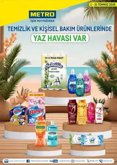 Metro Metro - Temizlik | Kişisel bakım 01.07.2026 - Broşürünün önizlemesi